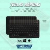 Kit Vidrio templado + Case Forro Protector + Teclado y Mouse Ratón Bluetooth para Tablet Lenovo M10 Plus Tb-x606f OPTIMUS TECHNO