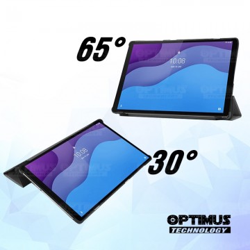 Kit Vidrio Cristal Templado Y Estuche Case Protector para Tablet Lenovo M10 HD TB-X306 OPTIMUS TECHNOLOGY™ - 20