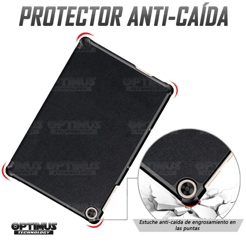 Kit Vidrio Cristal Templado Y Estuche Case Protector para Tablet Lenovo M10 HD TB-X306 OPTIMUS TECHNOLOGY™ - 19