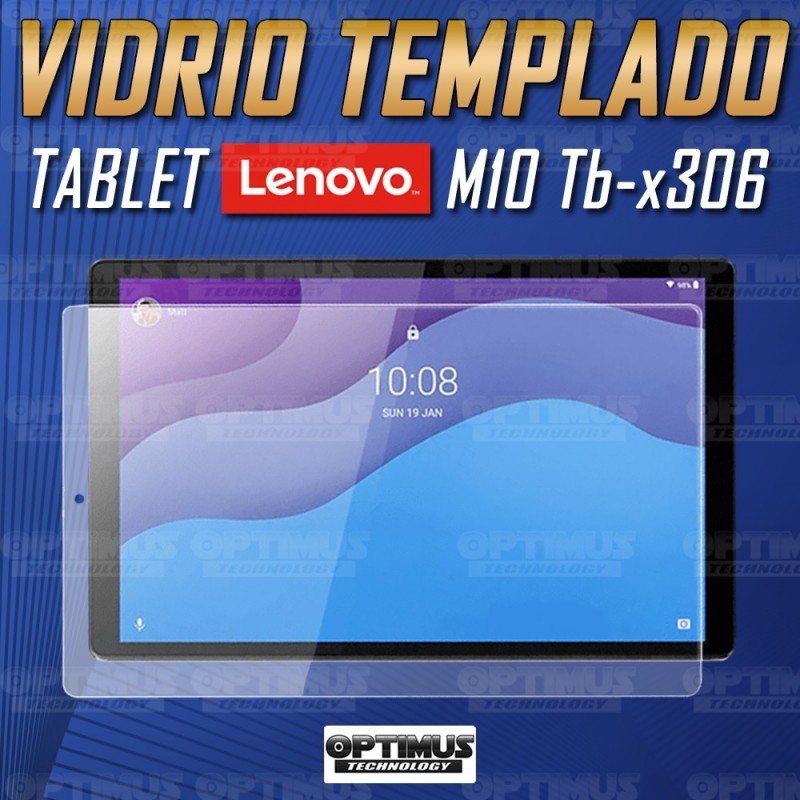 Kit Vidrio Cristal Templado Y Estuche Case Protector para Tablet Lenovo M10 HD TB-X306 OPTIMUS TECHNOLOGY™ - 21