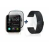 Kit Manilla Pulso Correa Magnética de color Y Vidrio Templado reloj Smartwatch Apple Iwatch serie 4, 5, 6 (44mm) OPTIMUS TECHNOL