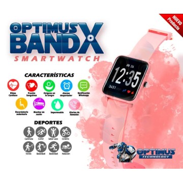 SmartWatch Reloj Inteligente OPTIMUS BAND™ X (COLMI DORIC) | OPTIMUS TECHNOLOGY™ | OPTBX |
