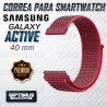 KIT Correa tipo velcro y Vidrio templado cerámico para Reloj Smartwatch Samsung Galaxy Active 40mm OPTIMUS TECHNOLOGY™ - 31