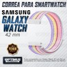 KIT Correa tipo velcro tela suave y Vidrio templado Reloj Smartwatch Samsung Galaxy Watch 42mm OPTIMUS TECHNOLOGY™ - 27