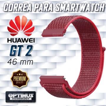 Banda Correa tipo Velcro Tela Suave para Huawei GT 2 46mm | OPTIMUS TECHNOLOGY™ | CRR-VLC-GT2-46 |
