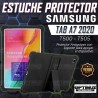 Kit Vidrio templado + Estuche Protector Goma + Teclado y Mouse Bluetooth para Tablet Samsung Galaxy Tab A7 10.4 2020 T500 - T505