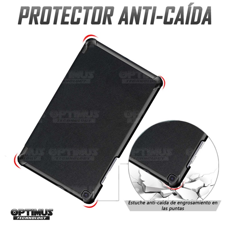 Kit Case Forro Protector + Teclado y Mouse Ratón Bluetooth para Tablet Samsung Galaxy Tab A8.0 2019 SM-T295 OPTIMUS TECHNOLOGY™ 
