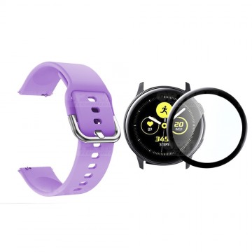 Kit Pulso Correa Y Vidrio Templado Nanoglass Protector Para Reloj Samsung Galaxy Active 40mm OPTIMUS TECHNOLOGY™ - 30