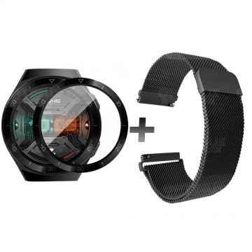 Vidrio Templado Cerámico Y Correa Magnética de Acero Inoxidable Smartwatch Reloj Inteligente Huawei Gt2E OPTIMUS TECHNOLOGY™ - 7