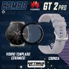 Vidrio Templado Cerámico Y Correa Smartwatch Reloj Inteligente Huawei GT2 PRO | OPTIMUS TECHNOLOGY™ | CRR-VTP-HW-GT2PRO |