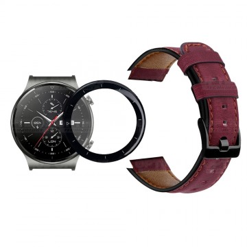 Vidrio Templado Cerámico Y Correa de cuero Smartwatch Reloj Inteligente Huawei GT2 PRO OPTIMUS TECHNOLOGY™ - 17