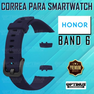 Vidrio Templado Cerámico Y Correa Smartwatch Reloj Inteligente Huawei Honor Band 6 | OPTIMUS TECHNOLOGY™ | CRR-VTP-HNR-6 |