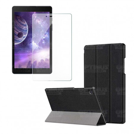 Kit Vidrio Cristal Templado Y Estuche Case Protector para Tablet Samsung Galaxy Tab A8.0 2019 SM-T295