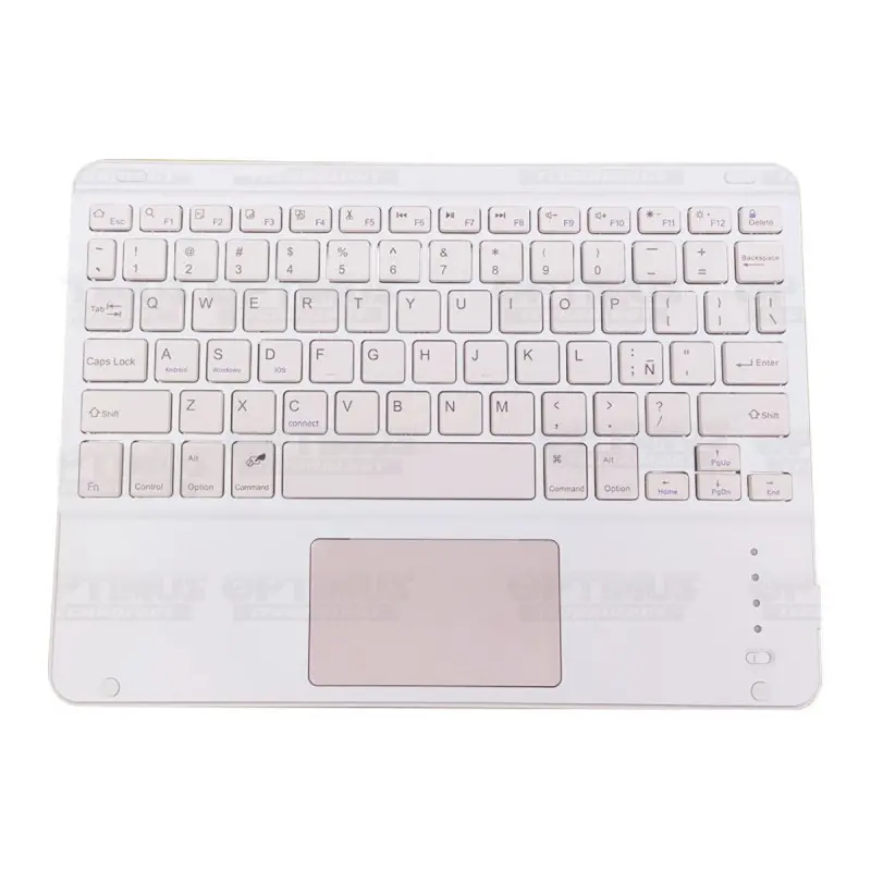 Kit teclado con Mouse Touchpad Bluetooth para PC - Tablet - Celular Android iOS Windows Ultra delgado OPTIMUS TECHNOLOGY™ - 1
