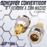TMC MÓVIL Conector Convertidor N Hembra a SMA Macho ( N Female a SMA Male ) Coaxial | TMC MOVIL | 832482 |