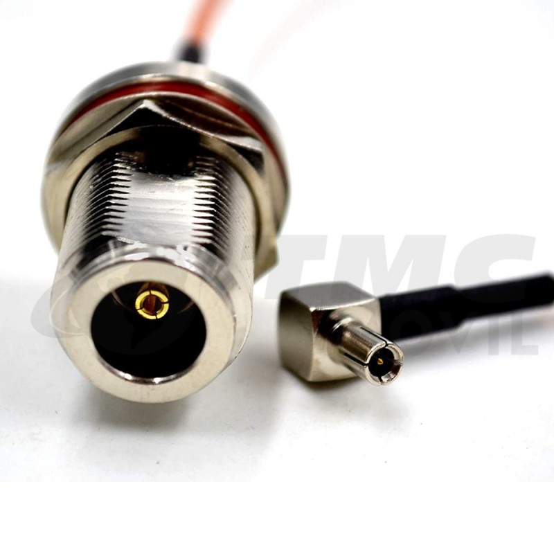 TMC MÓVIL Conector PIGTAIL N Hembra a TS-9 Macho ( N Female a TS-9 Male ) cable oxigenado 25cm | TMC MOVIL | 832480 |