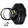 Vidrio Templado Protector Cerámico Para Reloj Smartwatch Samsung Active 2 40mm x2 Unidades OPTIMUS TECHNOLOGY™ - 1
