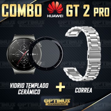 Vidrio Templado Cerámico Y Correa de Metal Acero Inoxidable Smartwatch Reloj Inteligente Huawei GT2 PRO OPTIMUS TECHNOLOGY™ - 10