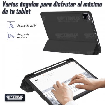 Estuche Case Protector Con Tapa Tablet IPad 11 2021 con portalápiz | OPTIMUS TECHNOLOGY™ | EST-IPD-11-2021 |