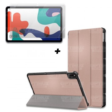 Kit Vidrio Cristal Templado Y Estuche Case Protector para Tablet Huawei matepad 10.4 OPTIMUS TECHNOLOGY™ - 13