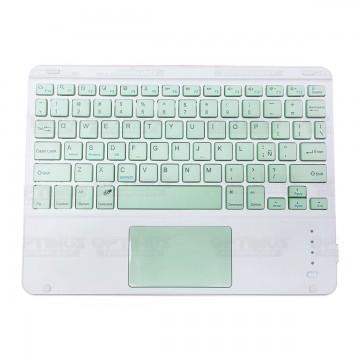 Kit teclado con Mouse Touchpad Bluetooth para PC - Tablet - Celular Android iOS Windows Ultra delgado OPTIMUS TECHNOLOGY™ - 5