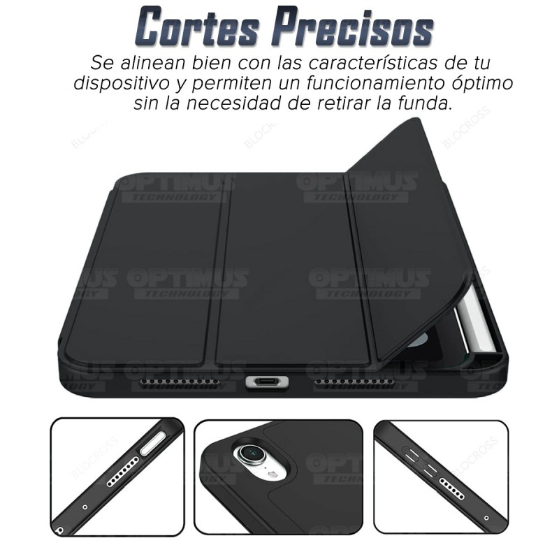Kit Vidrio templado y Estuche Protector con portalápiz antigolpes Tablet IPad Mini 6 2021 OPTIMUS TECHNOLOGY™ - 30