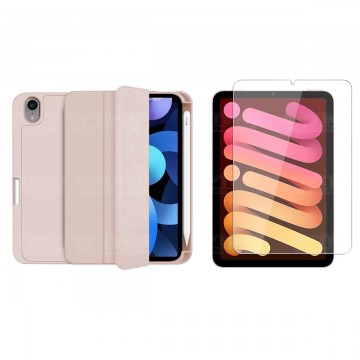 Kit Vidrio templado y Estuche Protector con portalápiz antigolpes Tablet IPad Mini 6 2021 OPTIMUS TECHNOLOGY™ - 11