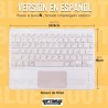 Kit Vidrio templado + Case Protector + Teclado con Mouse Touchpad Bluetooth Tablet Huawei MatePad 11 2021 DBY-W09 - DBY-L09 OPTI