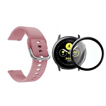 Kit Pulso Correa Y Vidrio Templado Nanoglass Protector Para Reloj Samsung Galaxy Active 40mm OPTIMUS TECHNOLOGY™ - 19