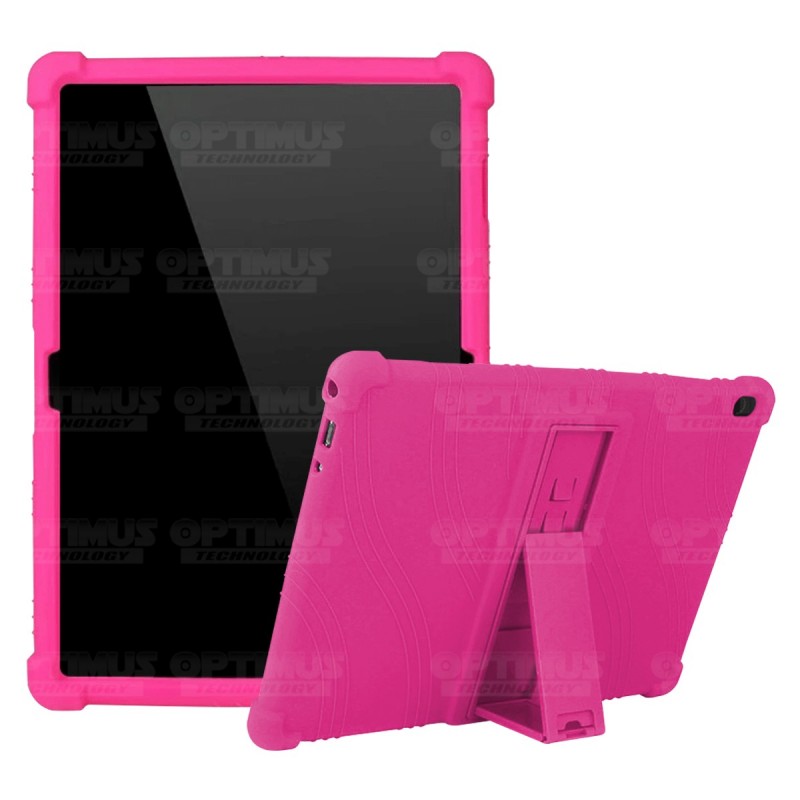 Kit Vidrio templado + Estuche Protector Goma + Teclado y Mouse Bluetooth para Tablet Lenovo Tab M10 Tb-x505f OPTIMUS TECHNOLOGY™