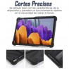 Kit Case Estuche Protector Antigolpes + Teclado Mouse Touchpad Bluetooth para Tablet Samsung Galaxy Tab S7 Plus 12.4 Pulgadas OP