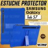 Kit Vidrio templado + Estuche Protector + Teclado con Mouse Touchpad Bluetooth Tablet Samsung Galaxy Tab S7 Wifi 11 Pulgadas OPT