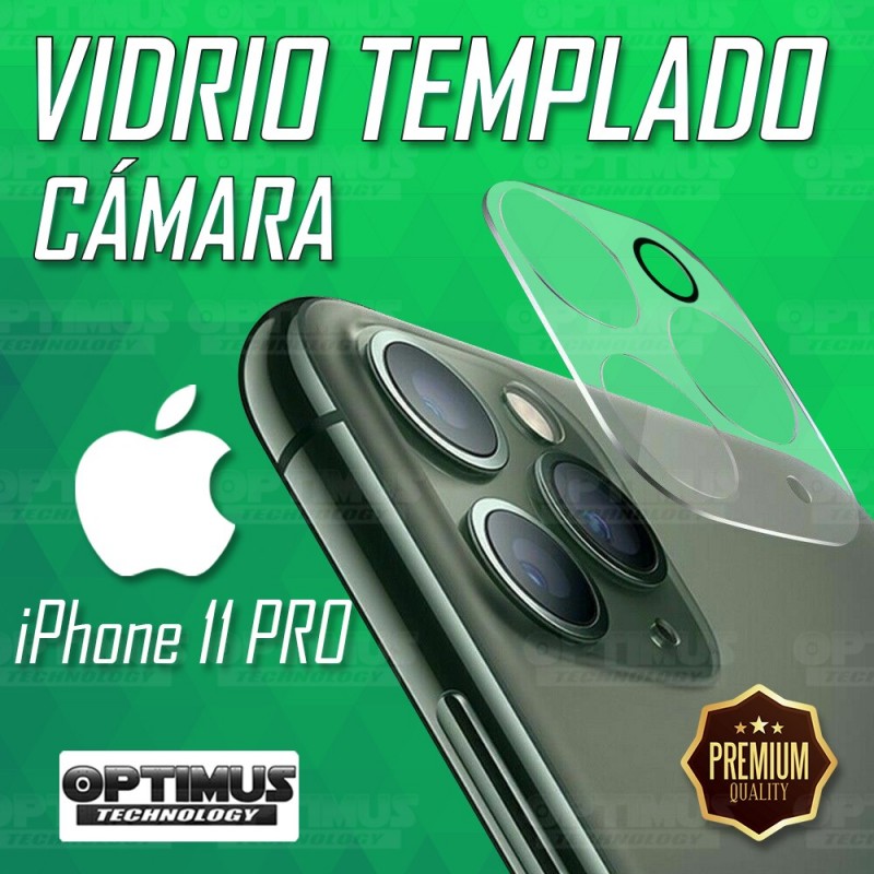 Kit para celular iPhone 11 Pro Vidrio Templado de cámara + Cristal Nanoglass protector de pantalla OPTIMUS TECHNOLOGY™ - 6
