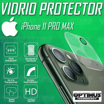 Kit para smartphone iPhone 11 Pro Max Vidrio Templado de cámara + Cristal ceramico protector de pantalla OPTIMUS TECHNOLOGY™ - 3