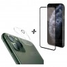 Kit para smartphone iPhone 11 Pro Max Vidrio Templado de cámara + Cristal ceramico protector de pantalla OPTIMUS TECHNOLOGY™ - 1