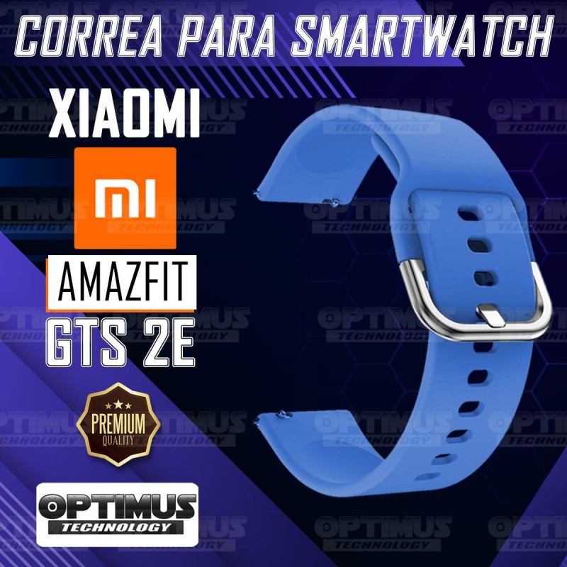 Kit Pulso Correa Y Vidrio Templado Nanoglass Protector Para Reloj Xiaomi Amazfit GTS 2E OPTIMUS TECHNOLOGY™ - 11