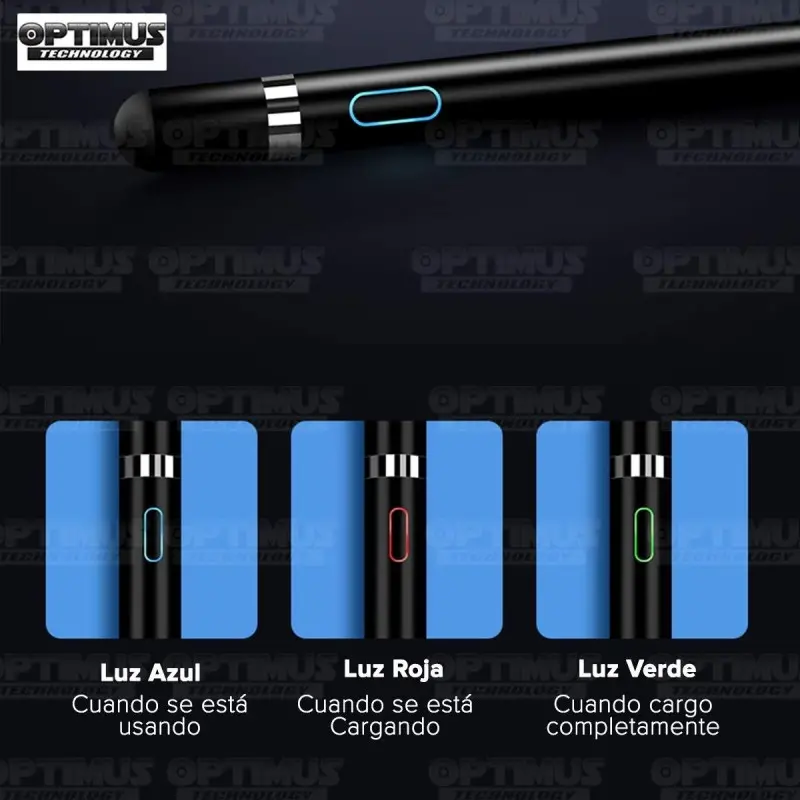 Lápiz óptico digital capacitivo activo Stylus Pen compatible con