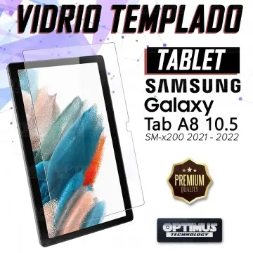 Vidrio Cristal Templado Protector Tablet Samsung Galaxy Tab A8 10.5 2021 - 2022 SM-x200, SM-x205 OPTIMUS TECHNOLOGY™ - 2