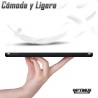 Kit Vidrio Cristal Templado Y Estuche Case Protector para Tablet Samsung Galaxy Tab A8 10.5 2021 SM-x200, SM-x205 OPTIMUS TECHNO