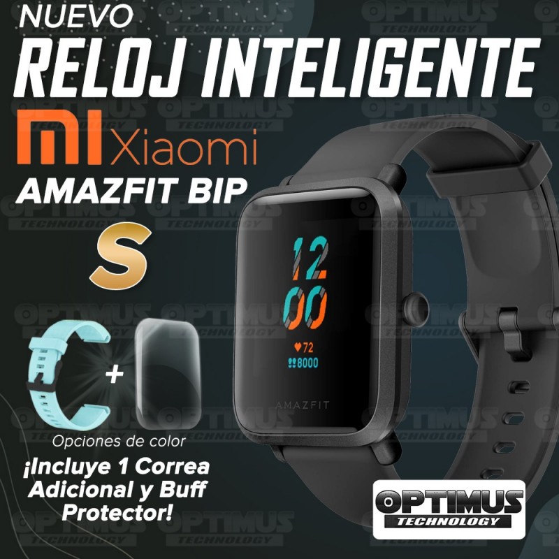 Kit Reloj Inteligente Xiaomi Amazfit Bip S + Correa Pulso Adicional + Buff Screen Protector XIAOMI COLOMBIA - 2