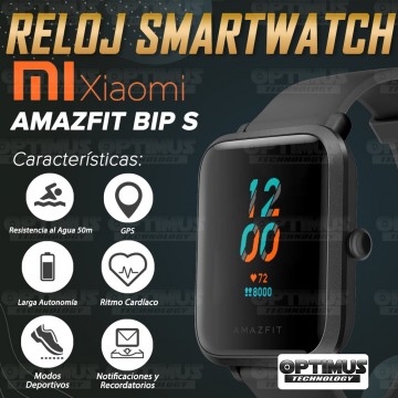 Kit Reloj Inteligente Xiaomi Amazfit Bip S + Correa Pulso Adicional + Buff Screen Protector XIAOMI COLOMBIA - 3