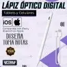 Lápiz óptico digital capacitivo activo Stylus Pen compatible con iOS para Tablets, celulares iPhone iPad Pro 2018 - 2022 OPTIMUS