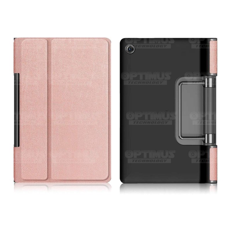 Kit Case Folio Protector + Teclado Mouse Touchpad Bluetooth para Tablet Lenovo Yoga Tab 11 2021 YT-J706F OPTIMUS TECHNOLOGY™ - 1