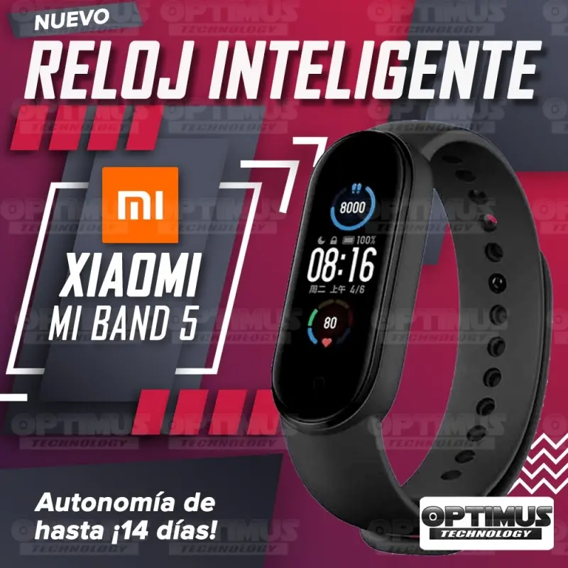 Combo Xiaomi Reloj Smartwatch Mi Band 5 + Xiaomi Redmi Airdots 2 + Pulso Correa + Vidrio Cerámico Protector XIAOMI COLOMBIA - 7