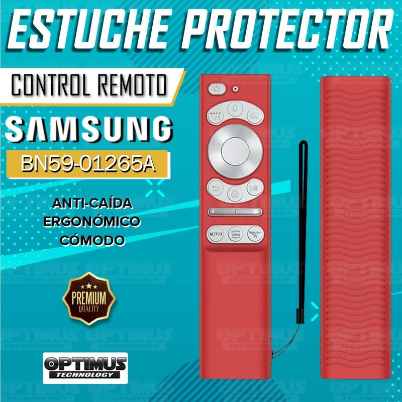 Funda Forro Estuche protector Control Remoto de TV Samsung BN59-01265A / BN-59 Versión 2 OPTIMUS TECHNOLOGY™ - 15