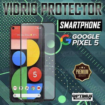 Vidrio Cristal Templado Protector Google Pixel 5 | OPTIMUS TECHNOLOGY™ | VTP-GG-PX-5 |