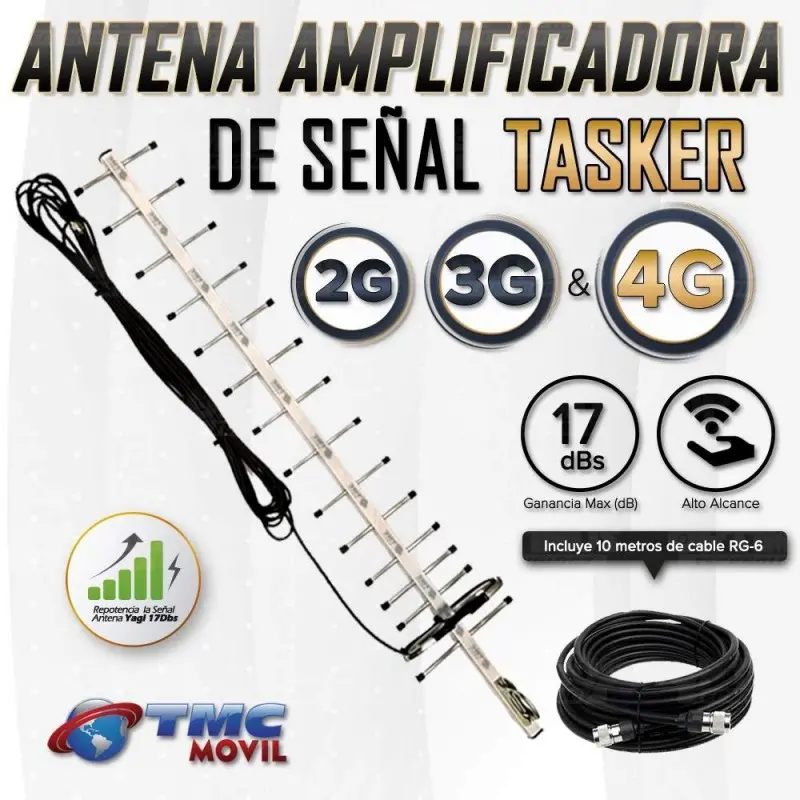 KIT Antena Amplificadora De Señal Yagi 17 Db Con Enrutador Router Huawei B311 | HUAWEI COLOMBIA | 469524 |