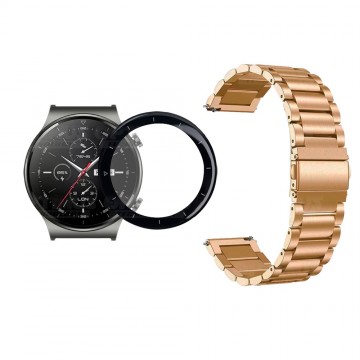 Vidrio Templado Cerámico Y Correa de Metal Acero Inoxidable Smartwatch Reloj Inteligente Huawei GT2 PRO OPTIMUS TECHNOLOGY™ - 17