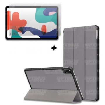 Kit Vidrio Cristal Templado Y Estuche Case Protector para Tablet Huawei matepad 10.4 OPTIMUS TECHNOLOGY™ - 16