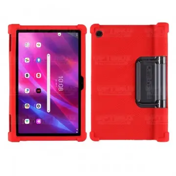 Estuche Case protector de goma Tablet Lenovo Yoga Tab 11 2021 YT-J706F Anti golpes con soporte OPTIMUS TECHNOLOGY™ - 11